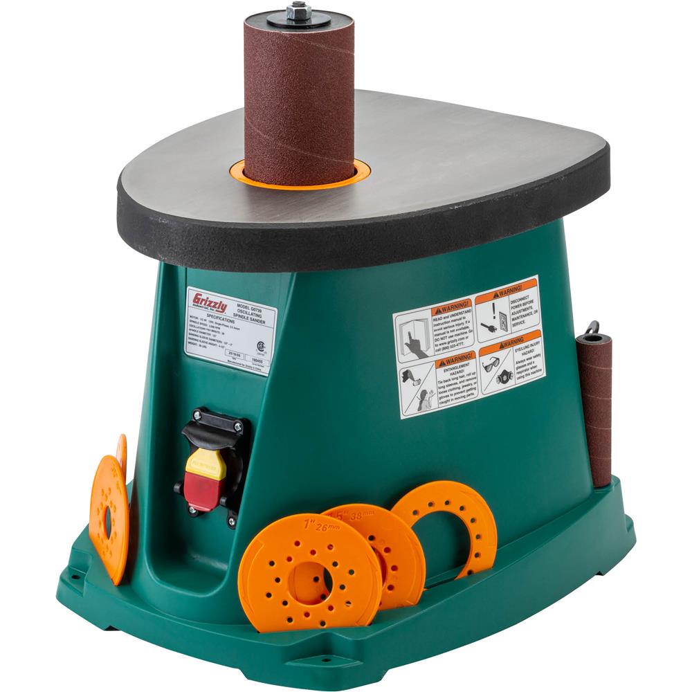 Benchtop 1/2 HP Oscillating Spindle Sander at