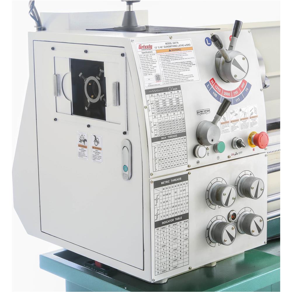 13" x 40" Gunsmithing Lathe with DRO at