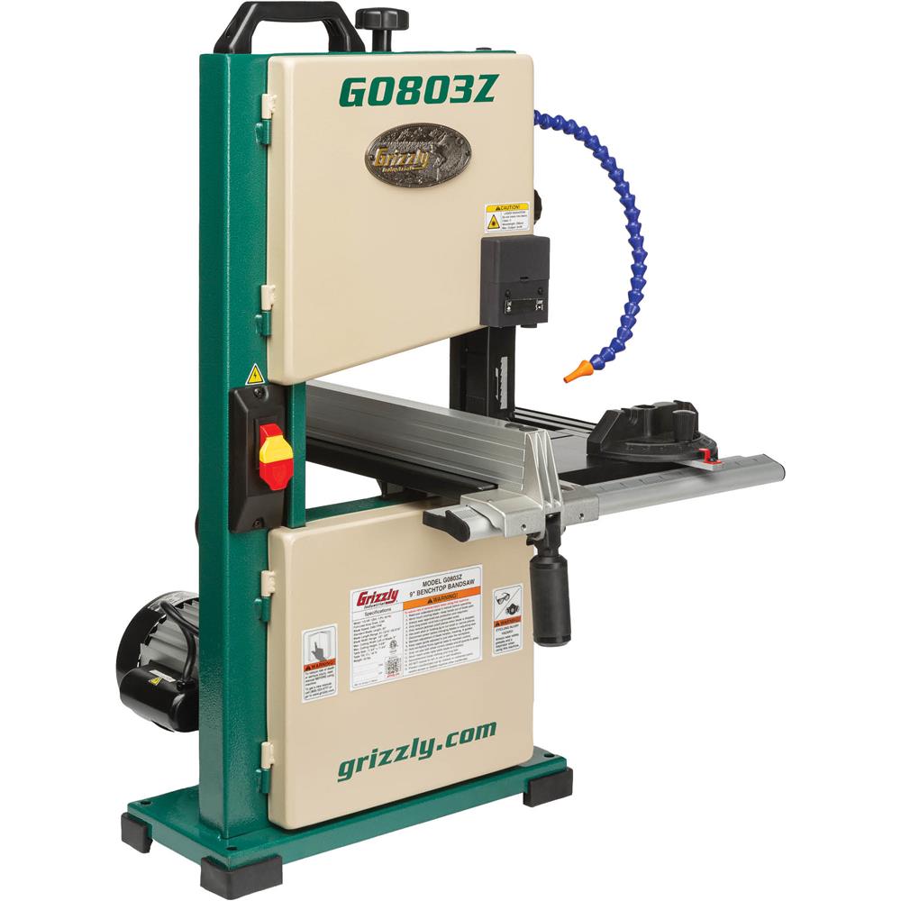 9" Benchtop Bandsaw w/ Laser Guide & Quick Release Grizzly Industrial