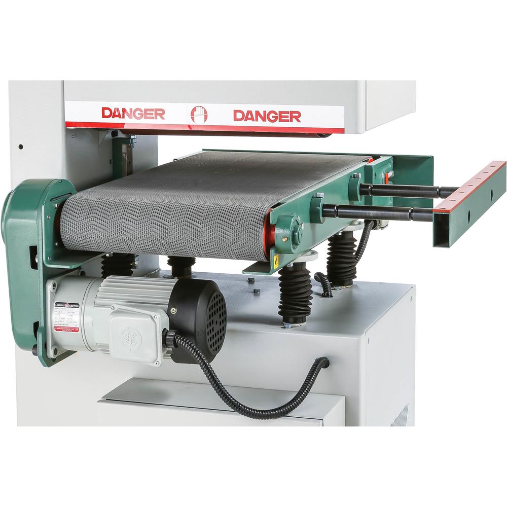 15" 5 HP OpenEnd WideBelt Sander Grizzly Industrial