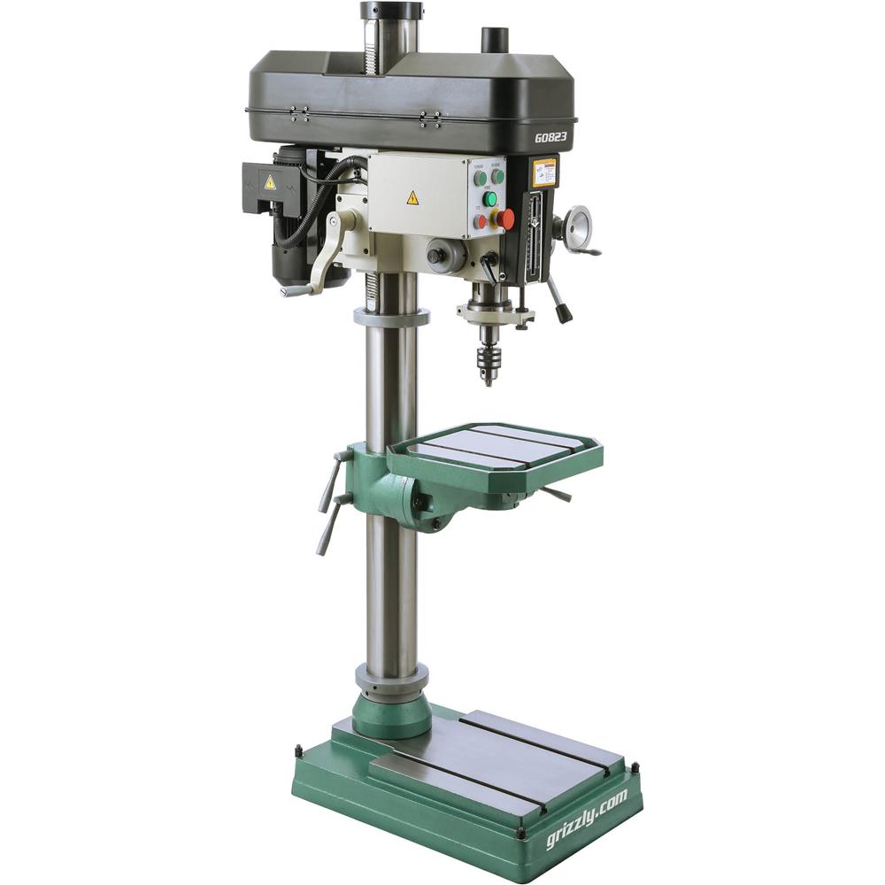 15" Drill Press with Auto Downfeed at