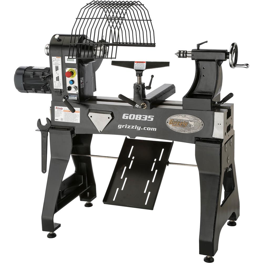 24" x 24" BowlTurning Wood Lathe Grizzly Industrial