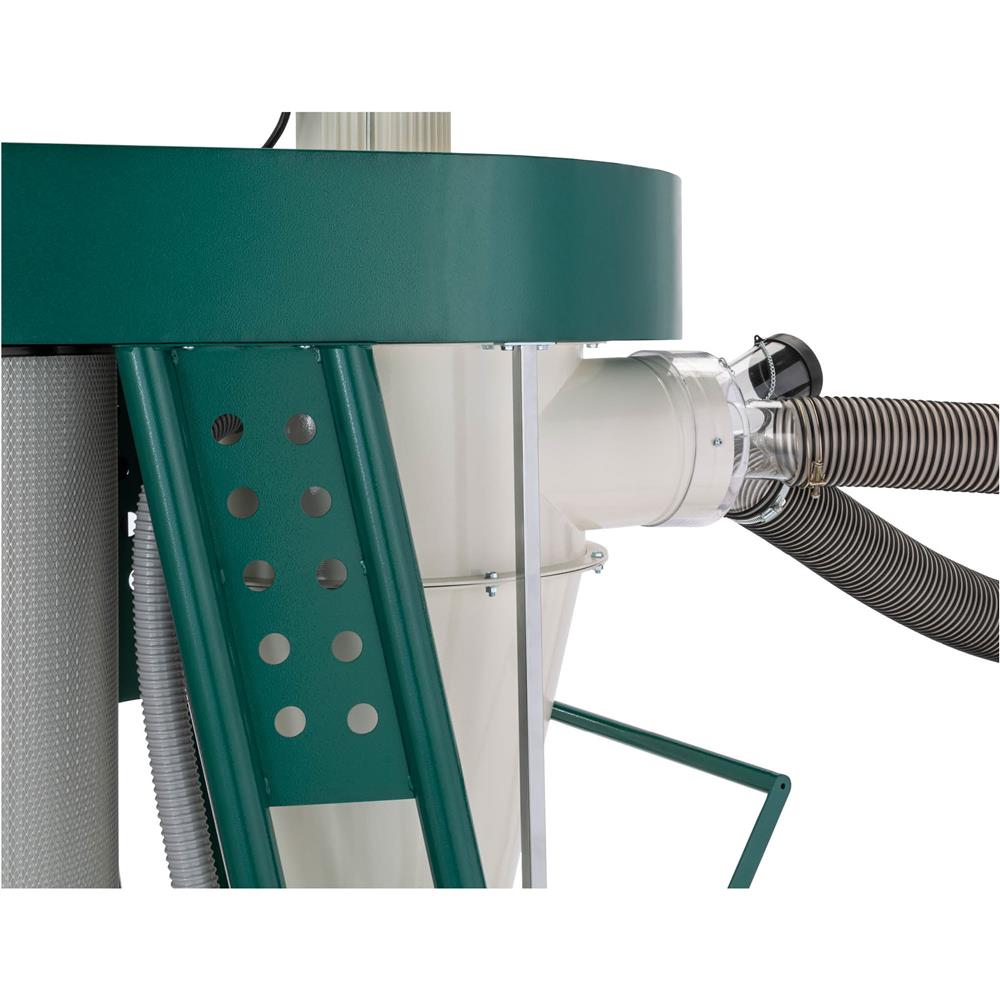 3 HP Portable Cyclone Dust Collector Grizzly Industrial