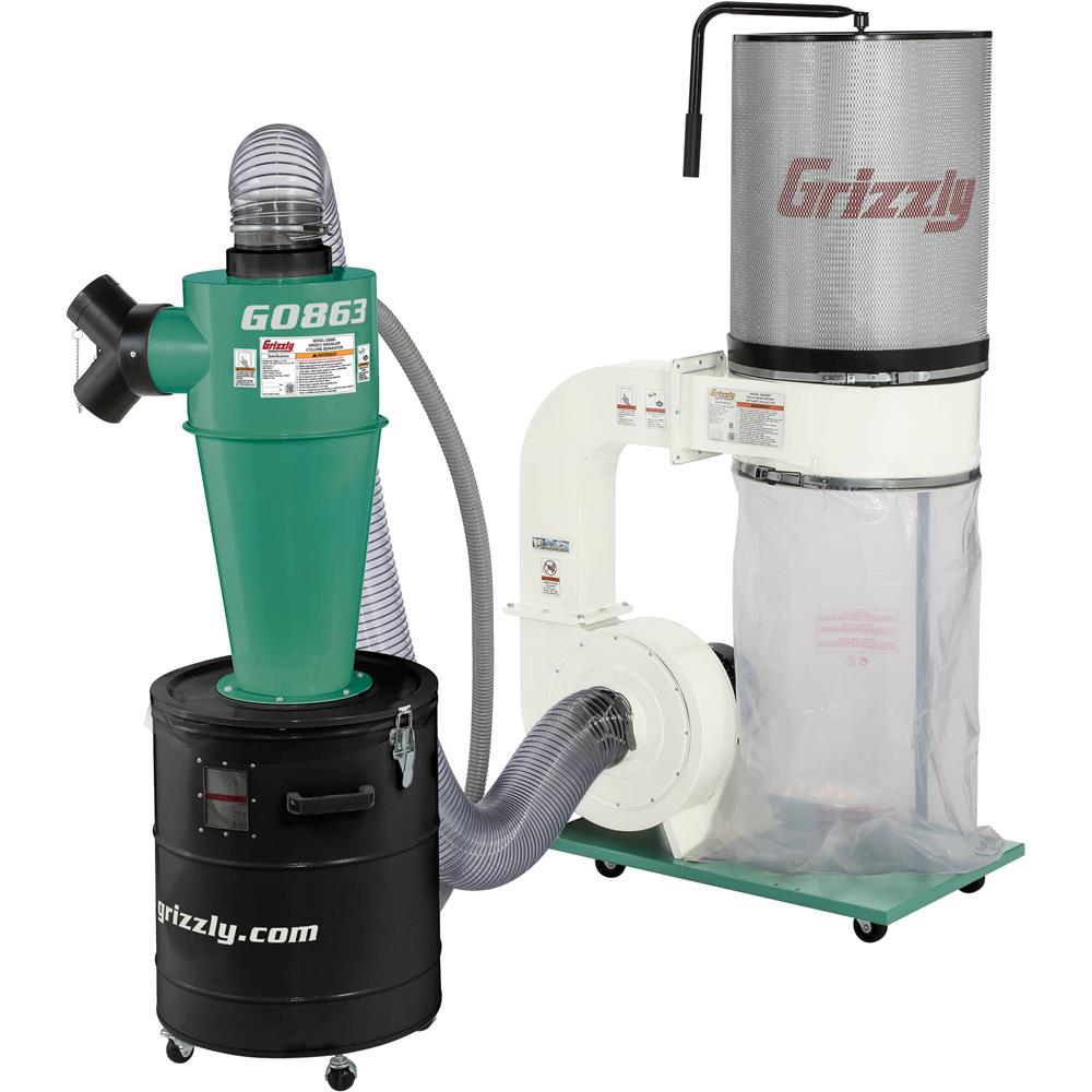 Grizzly Growler Cyclone Separator at