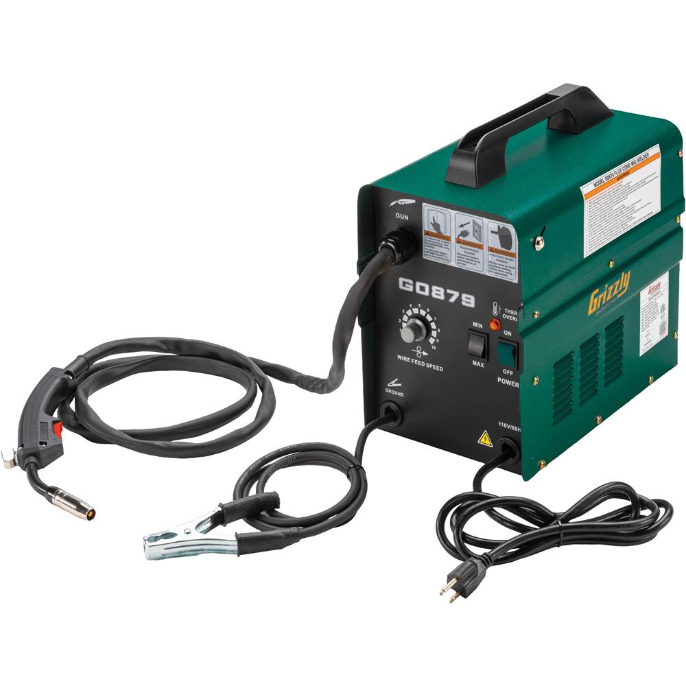 Grizzly G0879 - Flux-Cored Wire Feed Welder - Grizzly Industrial, Inc.