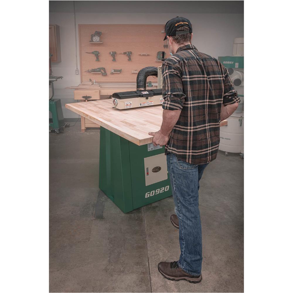 22"/44" OpenEnded Drum Sander at