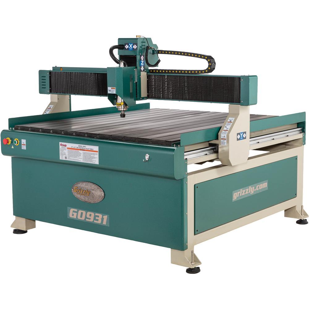 47" x 47" CNC Router With TSlot Table at
