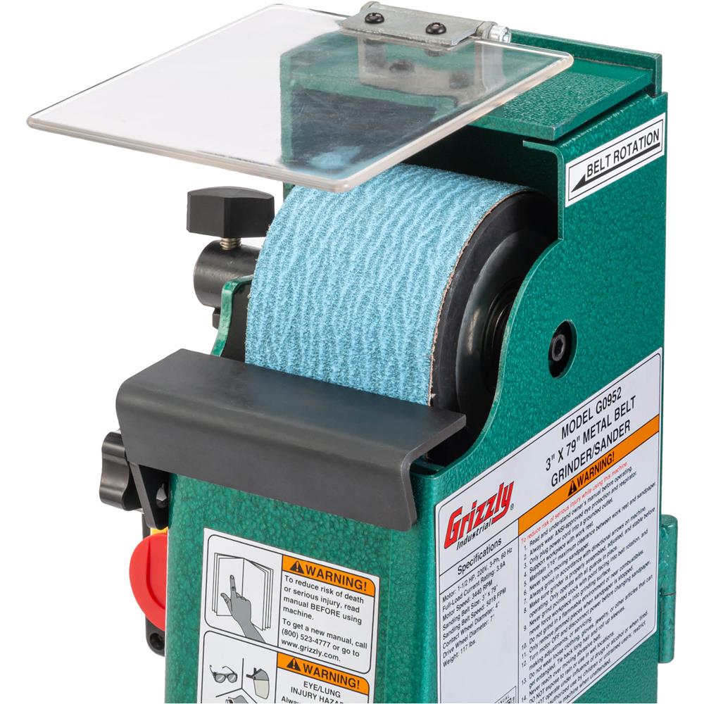 3" x 79" Metal Belt Grinder/Sander Grizzly Industrial