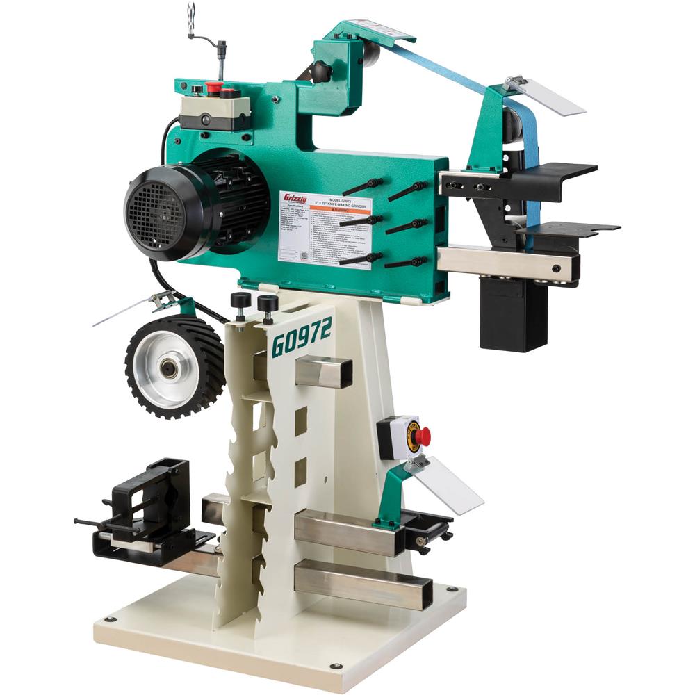 Grizzly G0972 3" x 78" Knife-Making Grinder