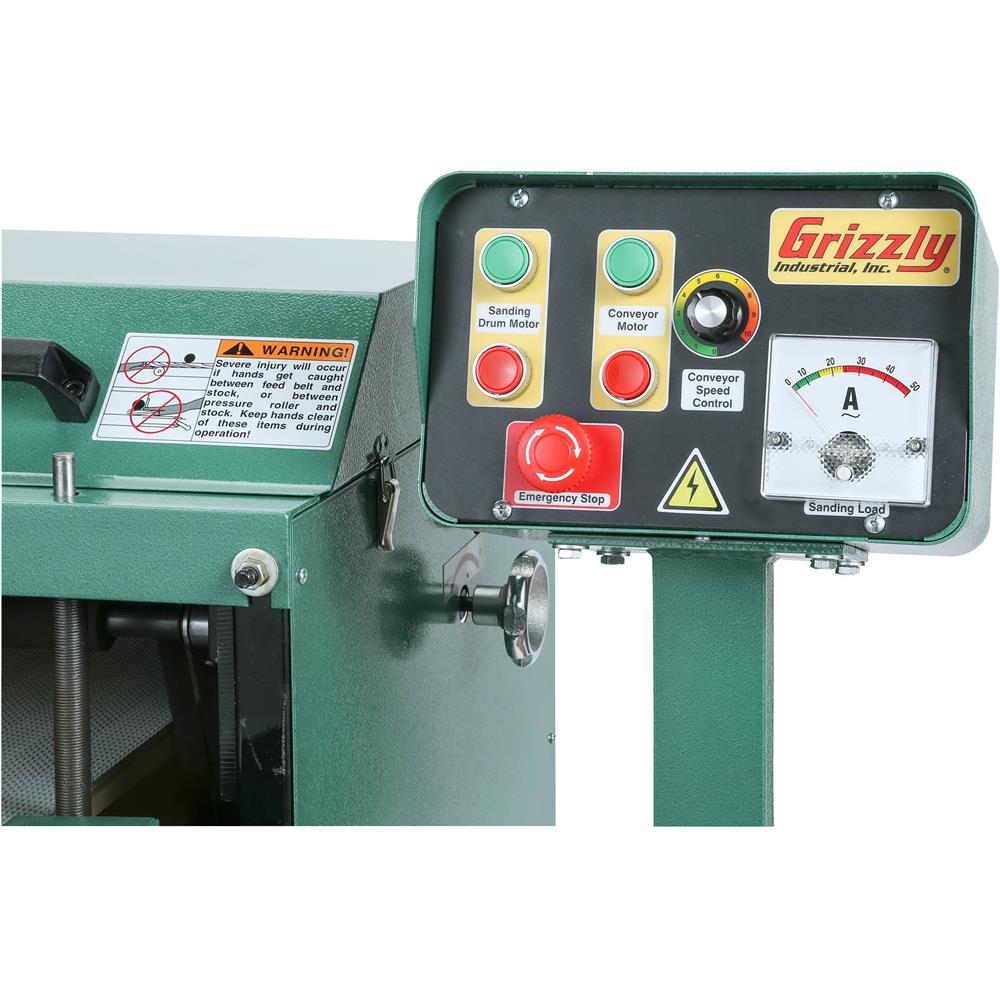 24" 5 HP Drum Sander w/ VS at