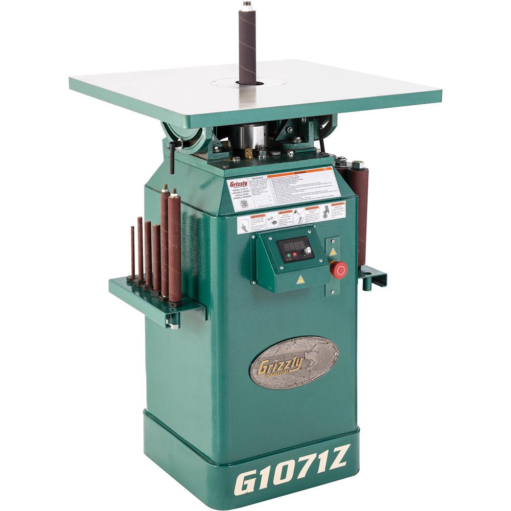 Grizzly G1071Z 1 HP Variable-Speed Oscillating Spindle Sander