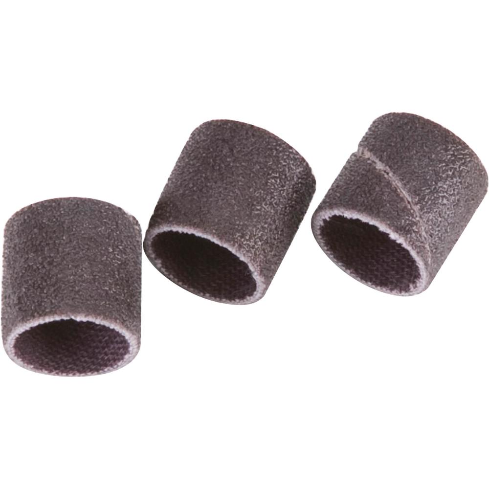 1/2" Dia. x 1/2" A/O Hard Sanding Sleeve, 80 Grit, 3 pk. at