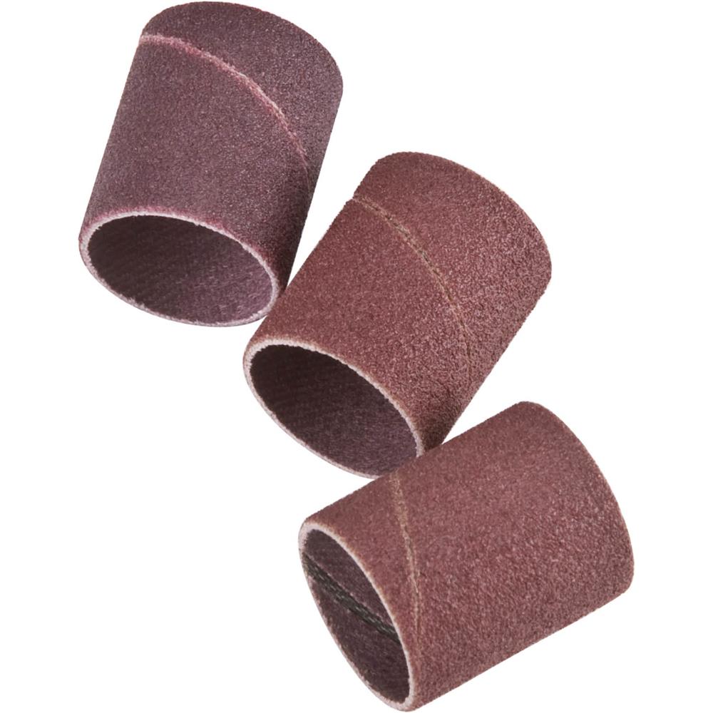 3/4" Dia. x 1" A/O Hard Sanding Sleeve, 80 Grit, 3 pk. Grizzly Industrial