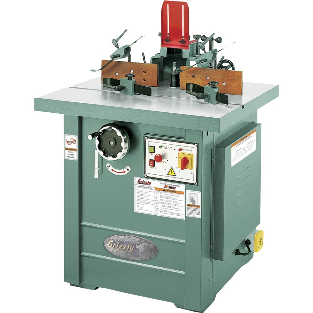 Grizzly G5912Z - 5 HP Professional Spindle Shaper - Z Series