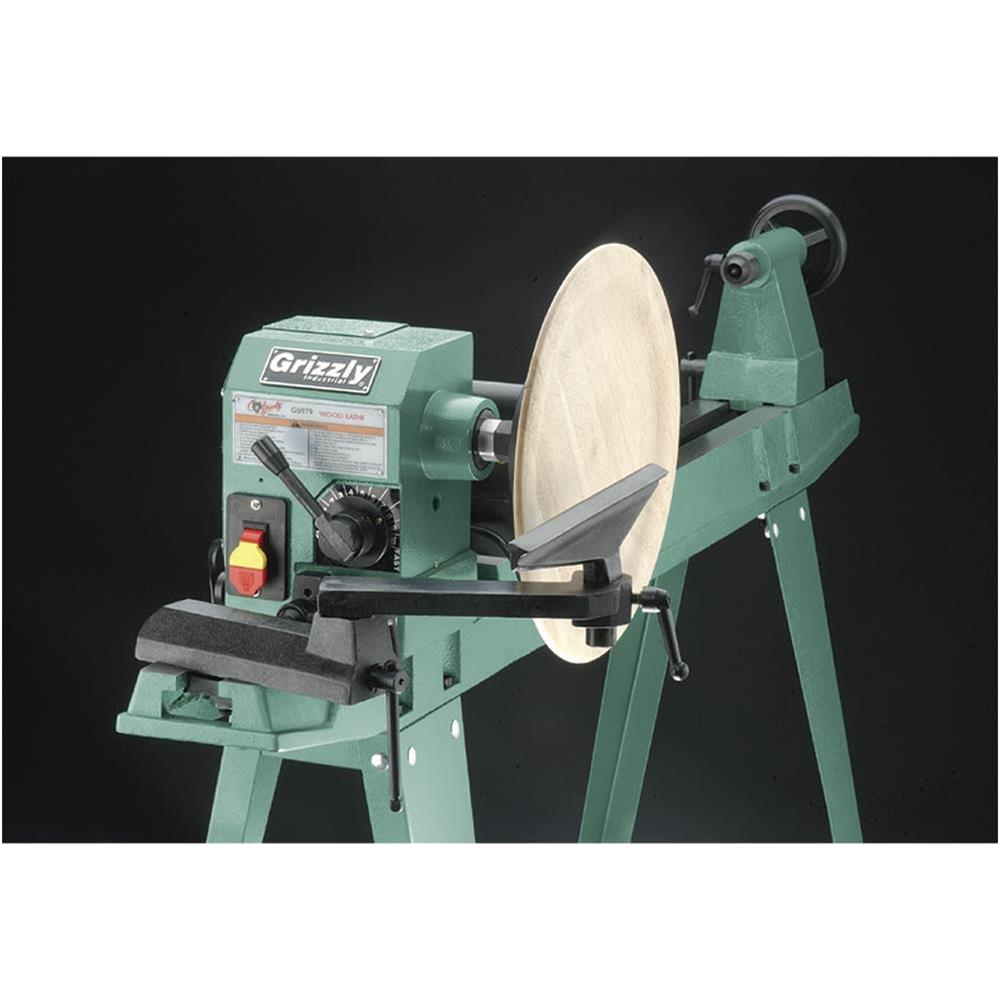 12" x 351/2" Swivel Head Wood Lathe Grizzly Industrial