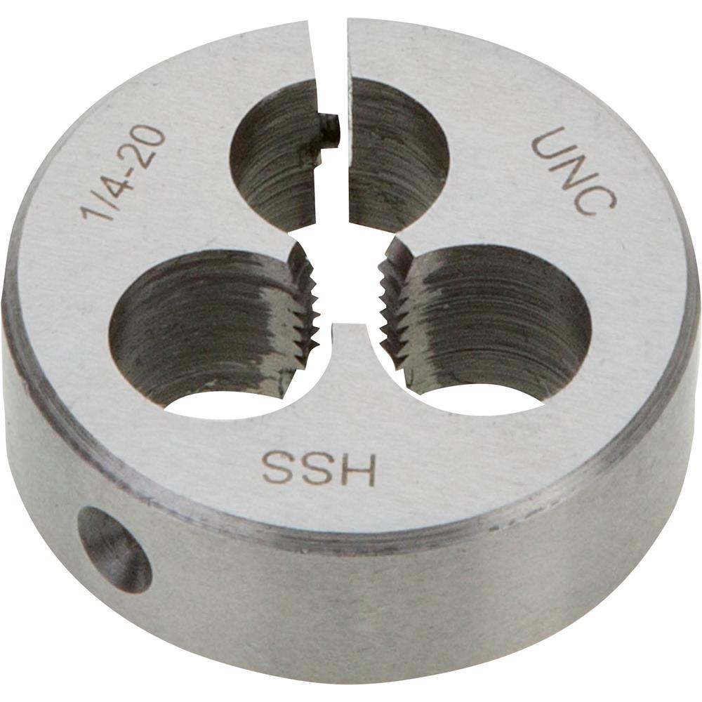 HSS Round Adjustable Split Die 1/4"20 x 11/2" Grizzly Industrial