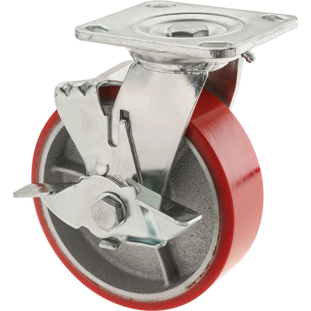 6" HeavyDuty Swivel Caster w/ Brake at