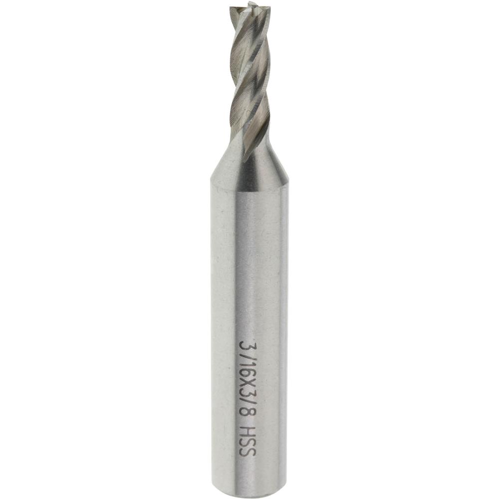 Multi Flute End Mills 3/16" Dia. at