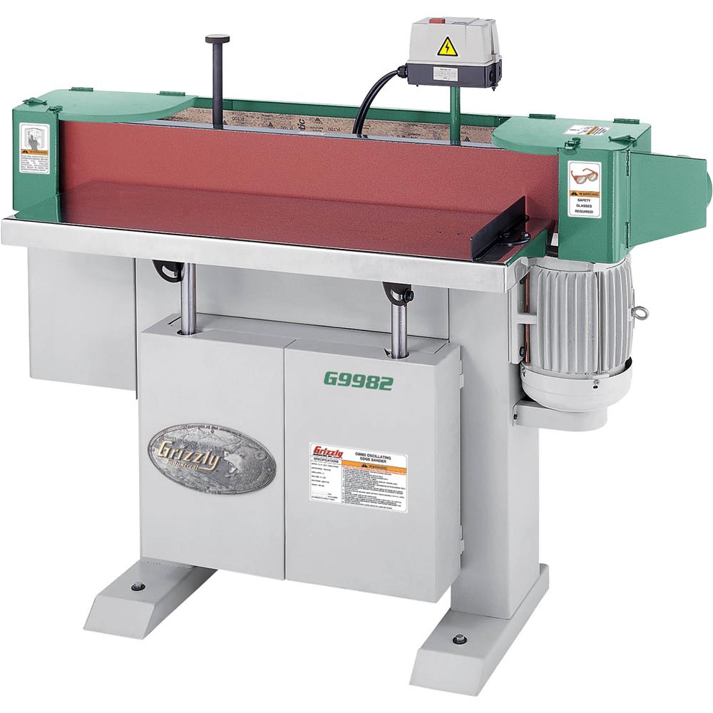 Oscillating Edge Sander Grizzly Industrial