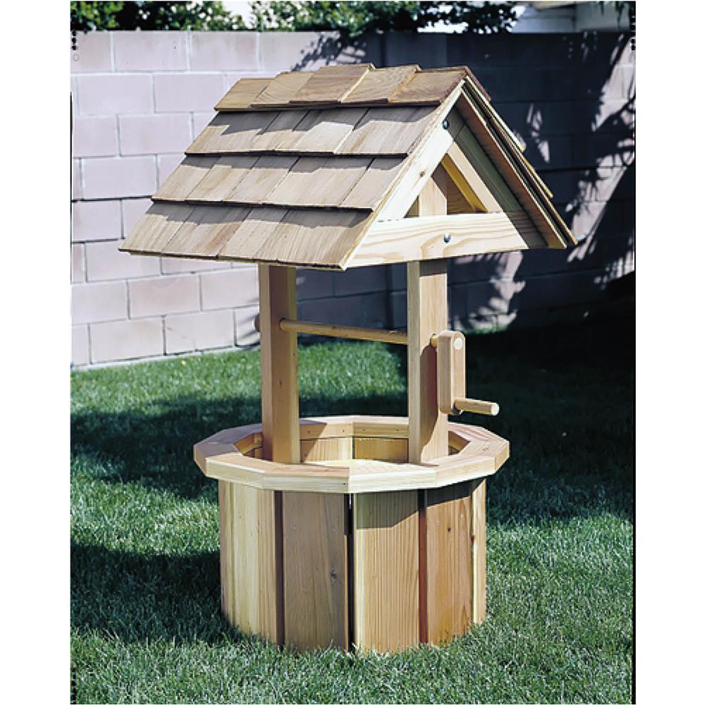 Paper Project Plans to Build a Small Wishing Well Grizzly Industrial