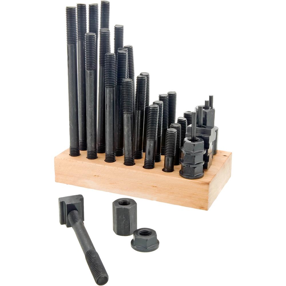 37Pc. Clamping Kit for 5/8" TSlots Grizzly Industrial