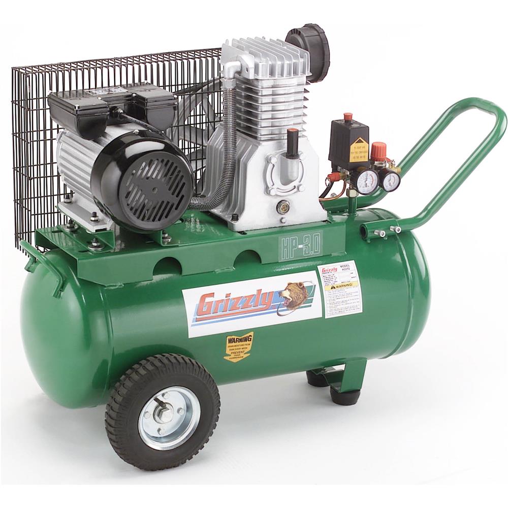 3 HP Air Compressor Grizzly Industrial
