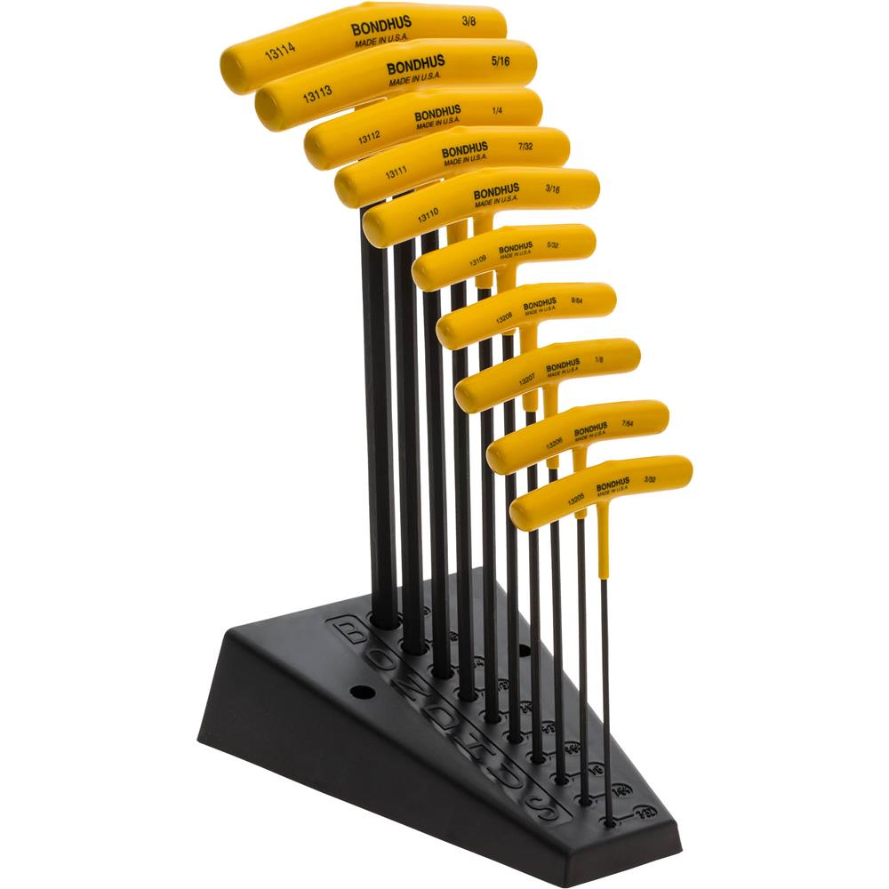 Ball Driver Thandle 10 pc. Set (3/323/8) w/ Stand Grizzly Industrial