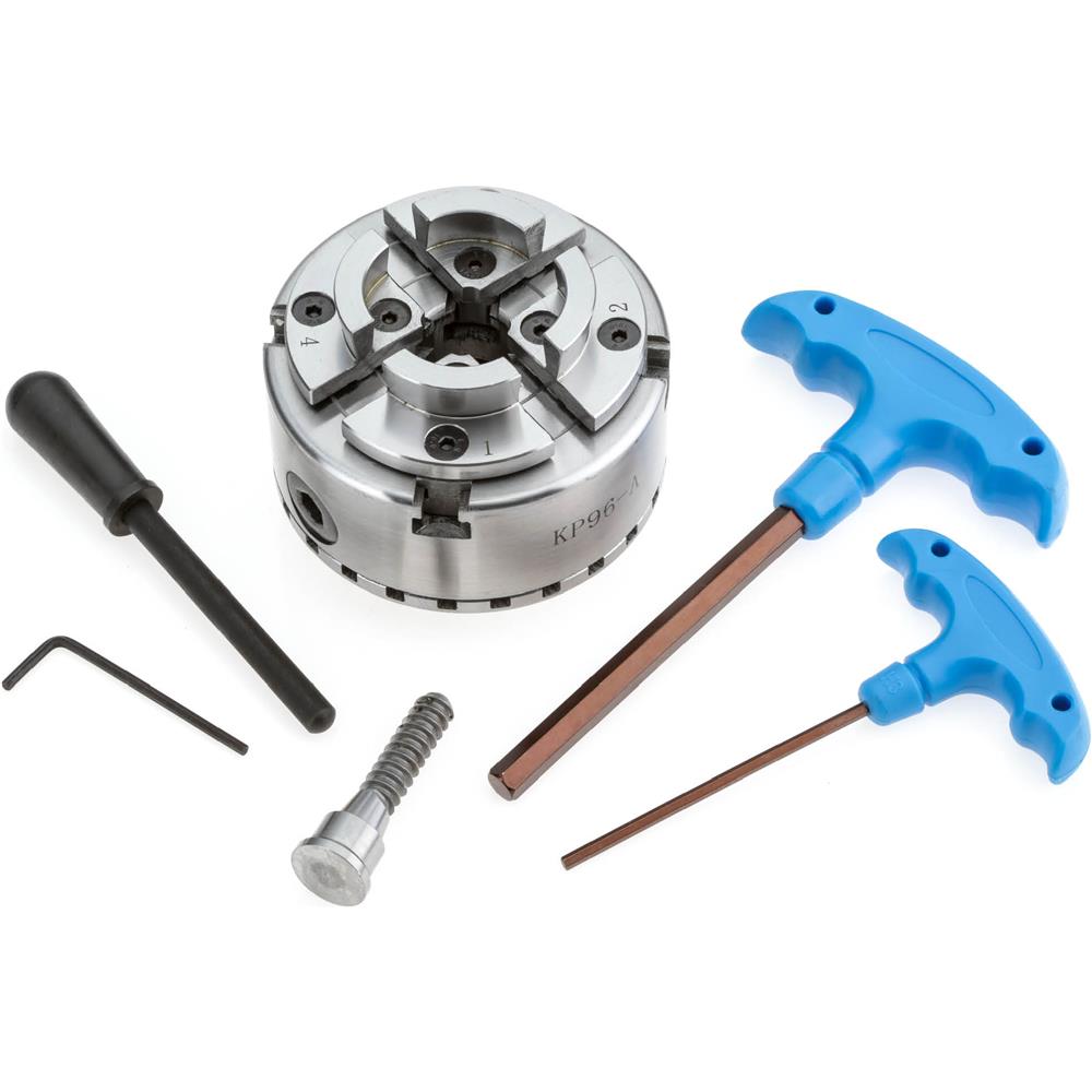 4 Jaw Wood Chuck 3/4" x 16 TPI Grizzly Industrial