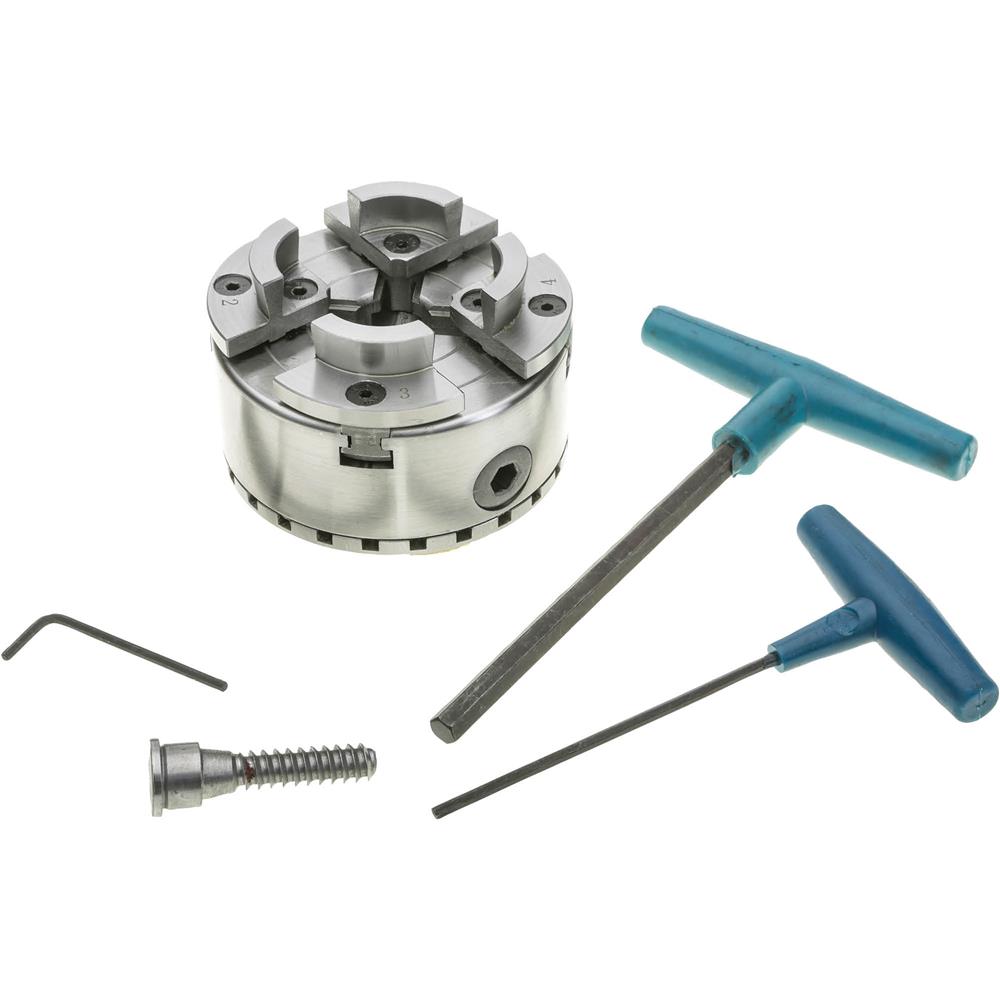 4 Jaw Wood Chuck 1" x 12 TPI Grizzly Industrial