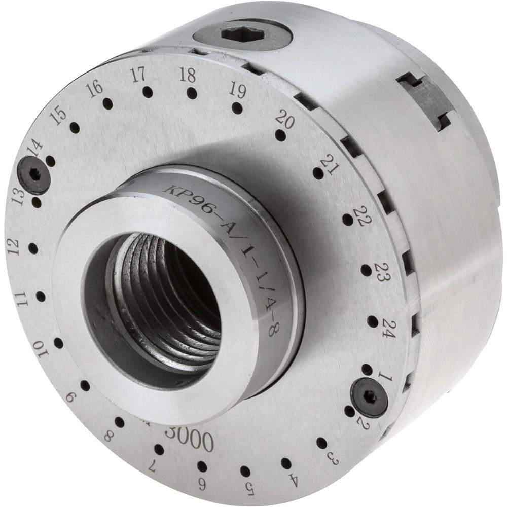 4 Jaw Wood Chuck 11/4" x 8 TPI at