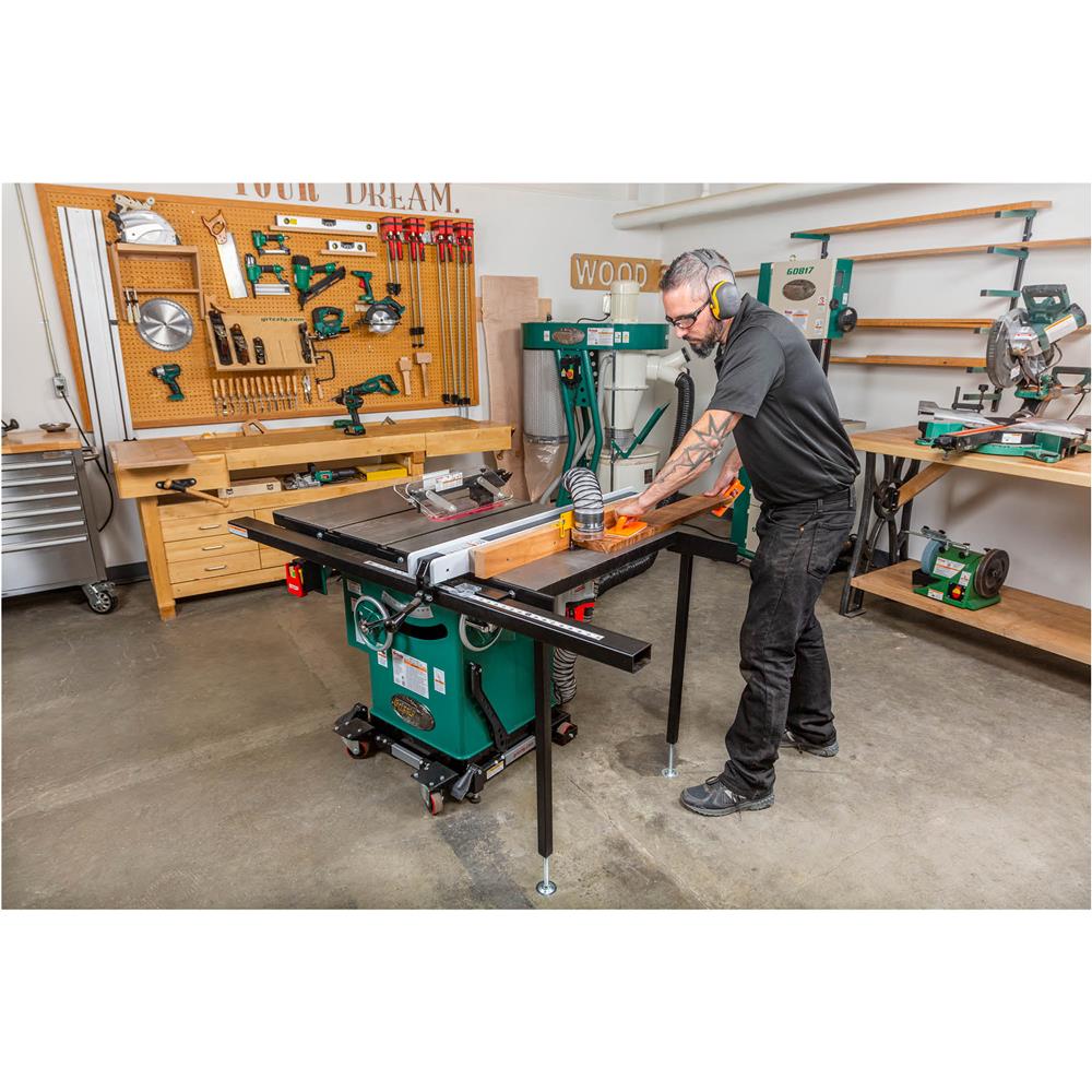 18" x 27" Router Extension Table for Table Saw Grizzly Industrial