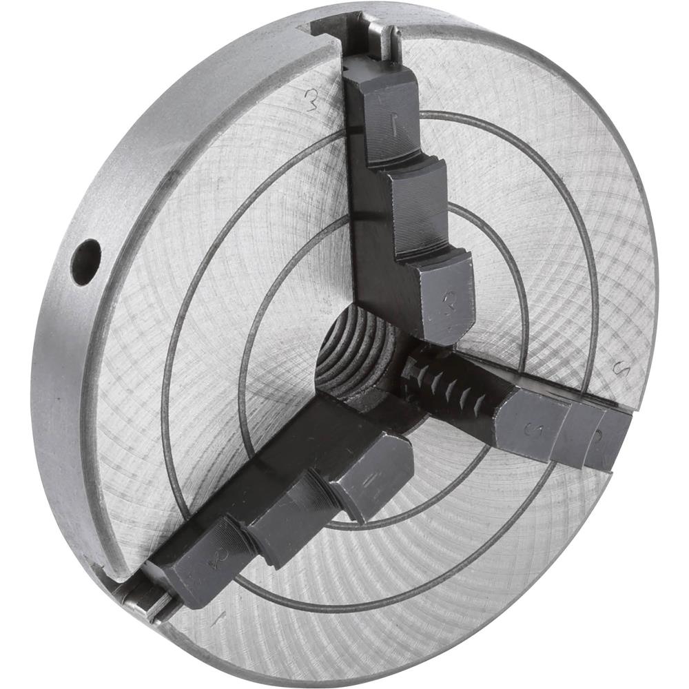 5" 3Jaw Wood Chuck 5/8" Unthreaded at