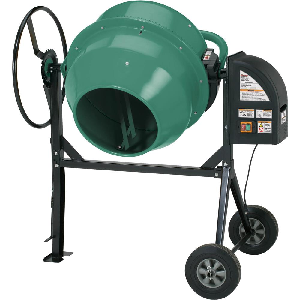 47Gallon HeavyDuty Cement Mixer Grizzly Industrial