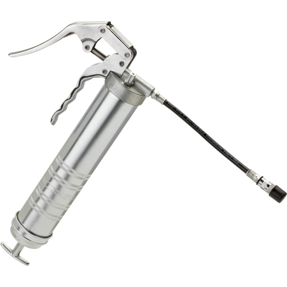 HeavyDuty Grease Gun with Flex Nozzle Grizzly Industrial