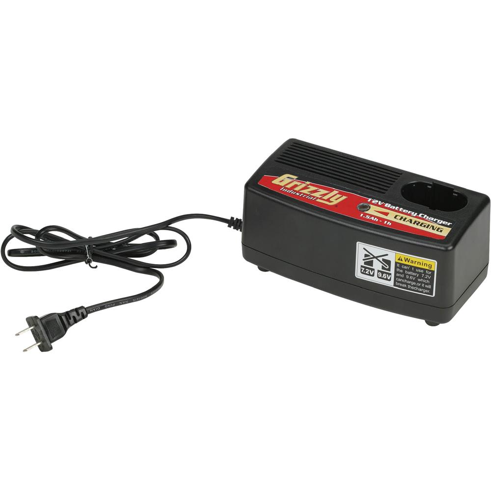 12V Deluxe Battery Charger Grizzly Industrial
