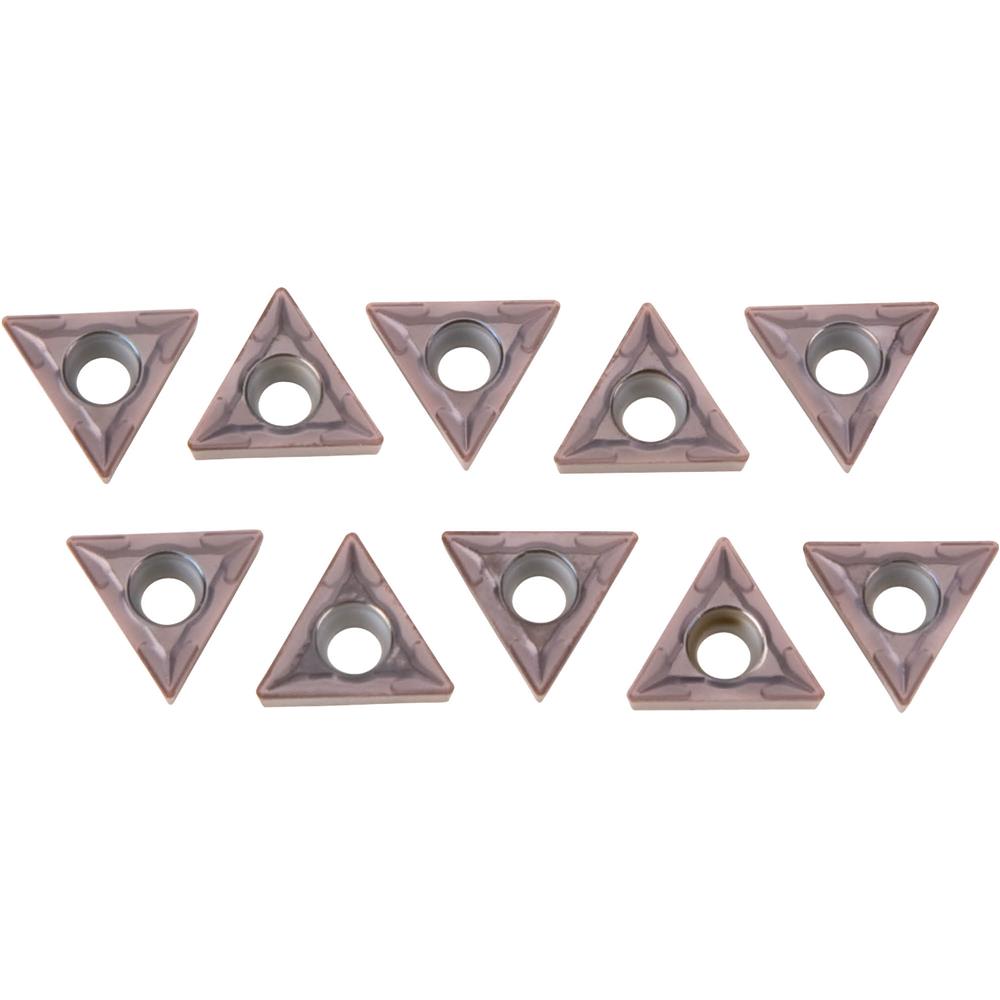 Carbide Inserts TCMT for Steel, pk. of 10 at