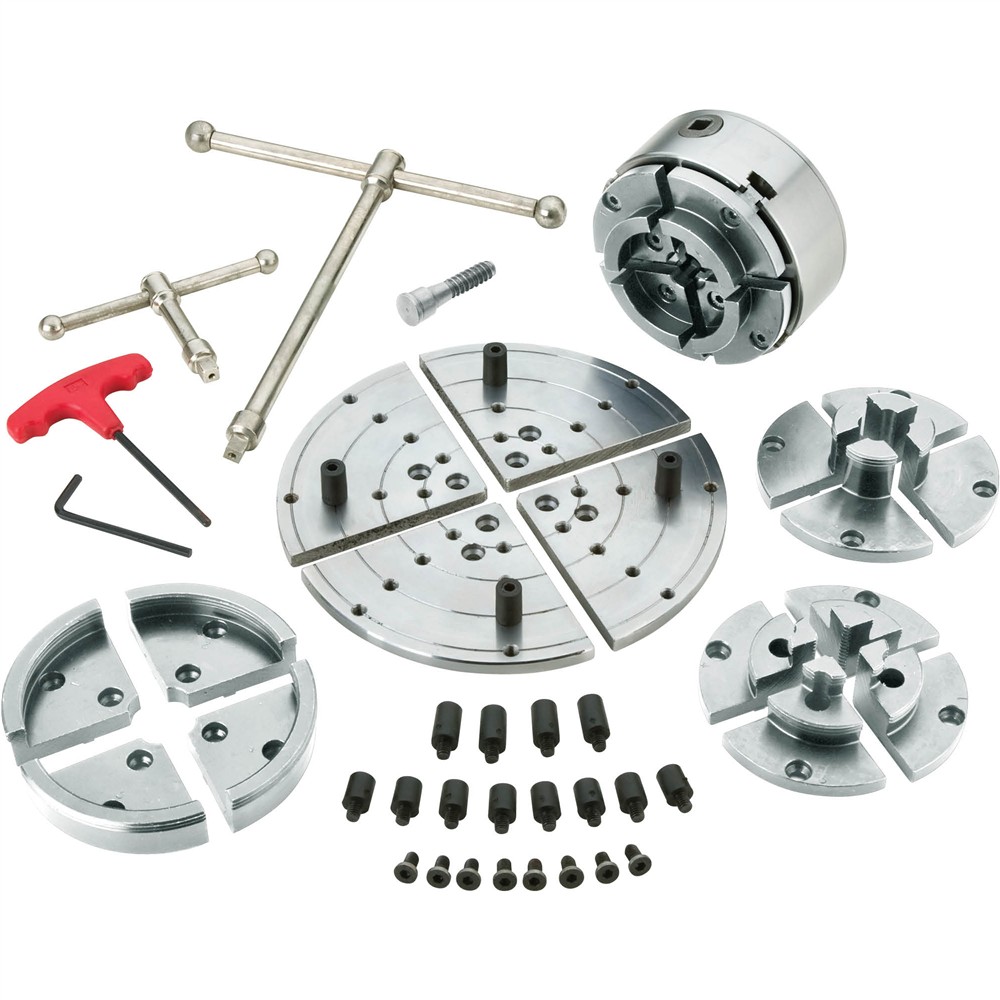 41/4" Wood Lathe Chuck Set Grizzly Industrial