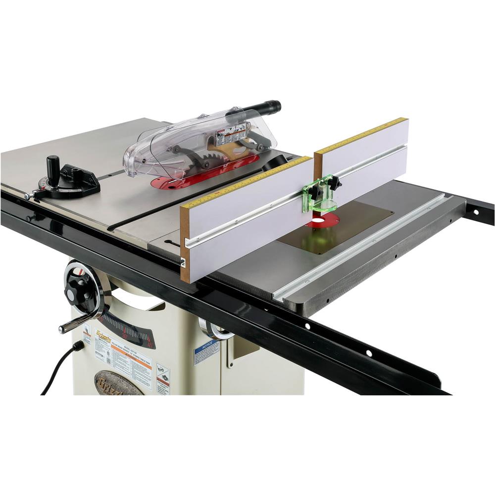 Router Table Wing for Table Saws Grizzly Industrial