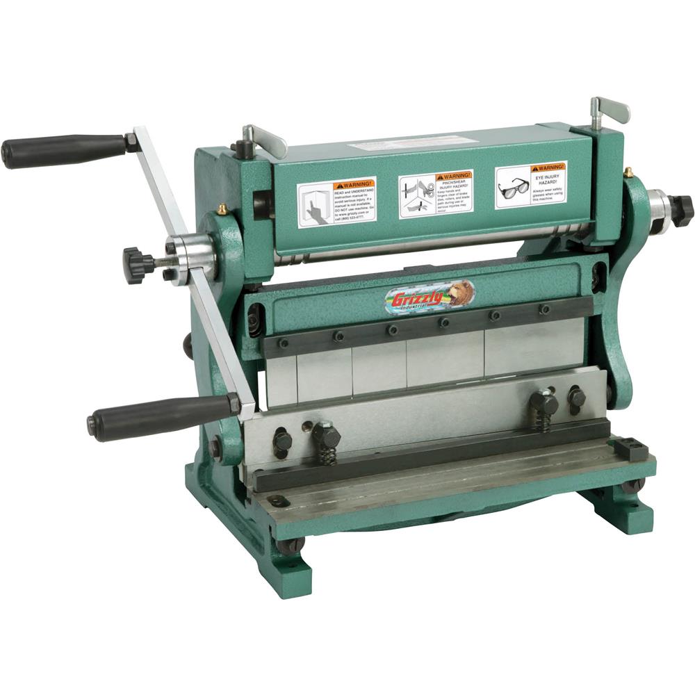 Grizzly T21320 12" Combination 3-in-1 Sheet Metal Machine