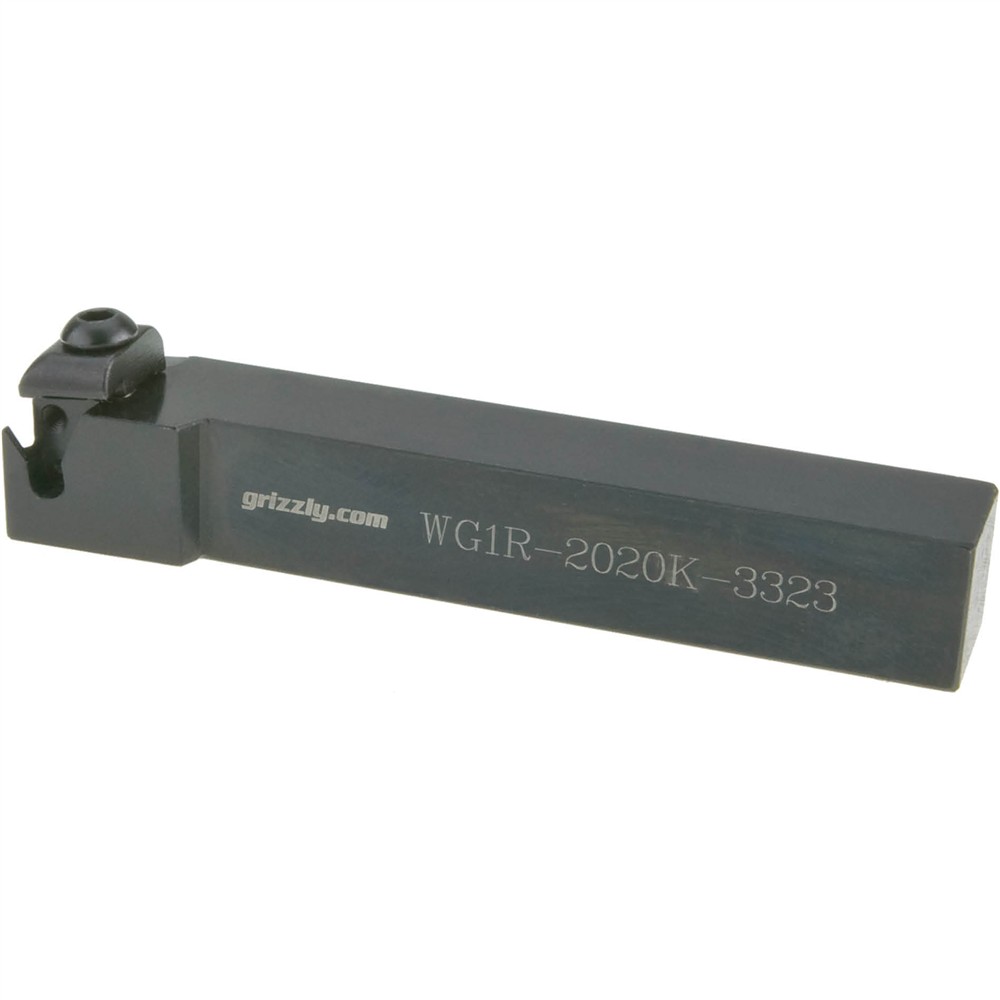 External Threading Tool Holder 20mm Sq, Righthand Grizzly Industrial