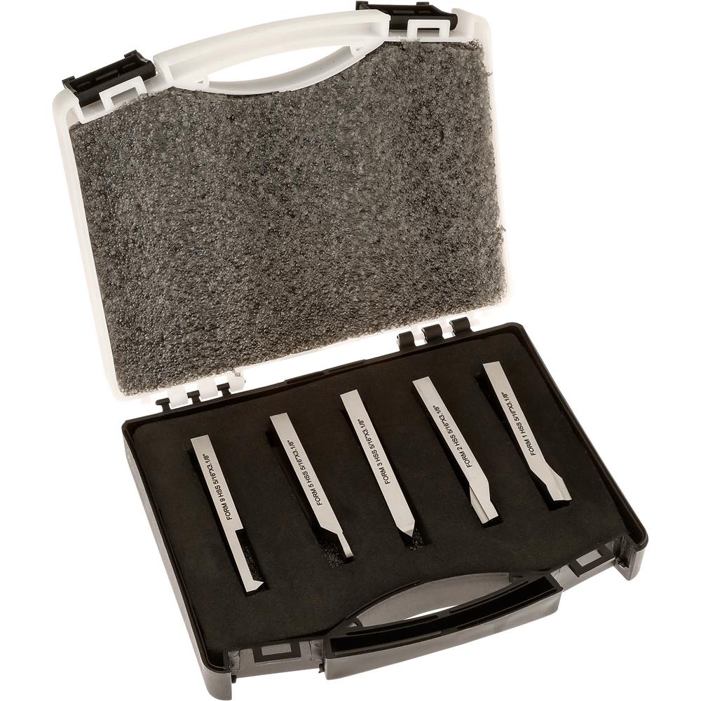5/16" HSS Lathe Tool Bit Set 5 Pc. Grizzly Industrial