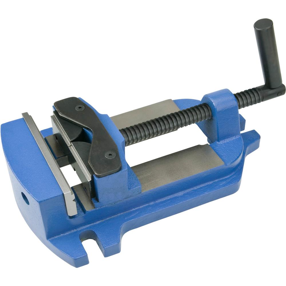 Drill Press Vise with VBlock Jaw Grizzly Industrial
