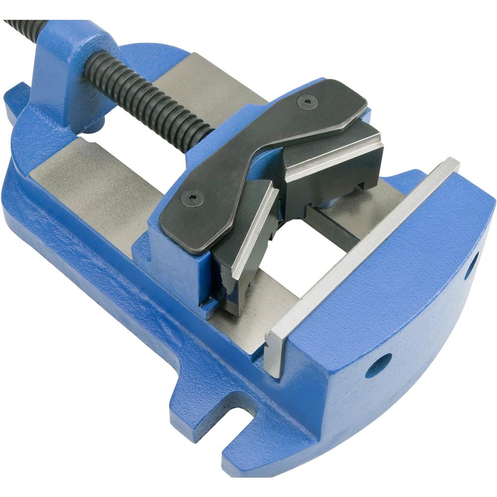 Drill Press Vise with VBlock Jaw Grizzly Industrial