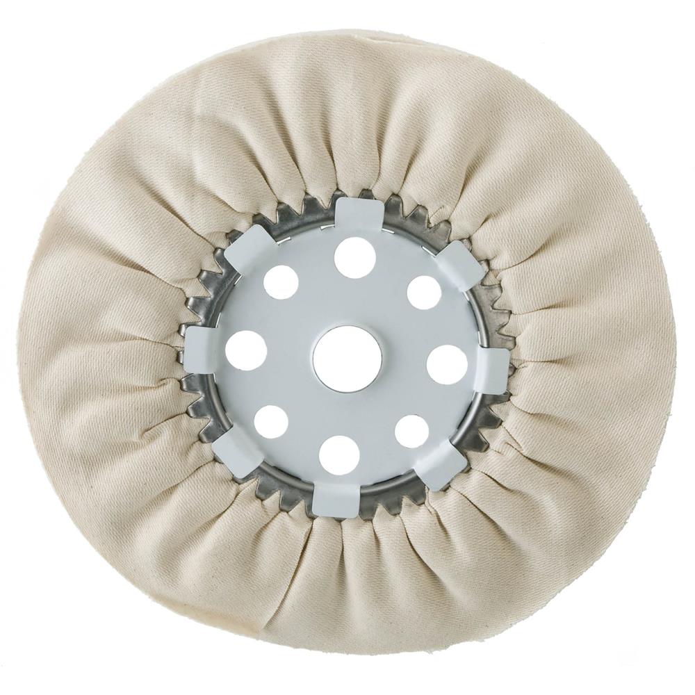 12" x 16 Ply x 11/4" Canton Flannel Buff Wheel, 3000 RPM Grizzly