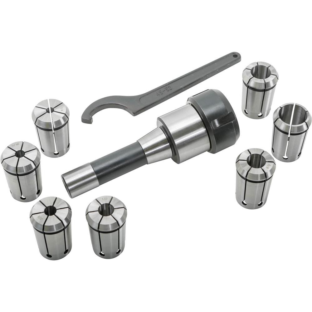 R8 Quick Change Collet 8 pc. Set Grizzly Industrial