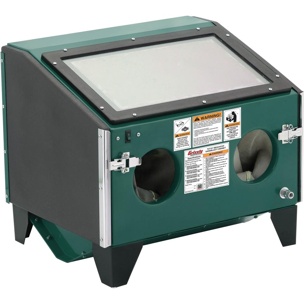 Grizzly T27157 Benchtop Sandblasting Cabinet