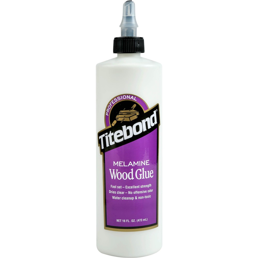 Melamine Wood Glue, White, 16 oz. at