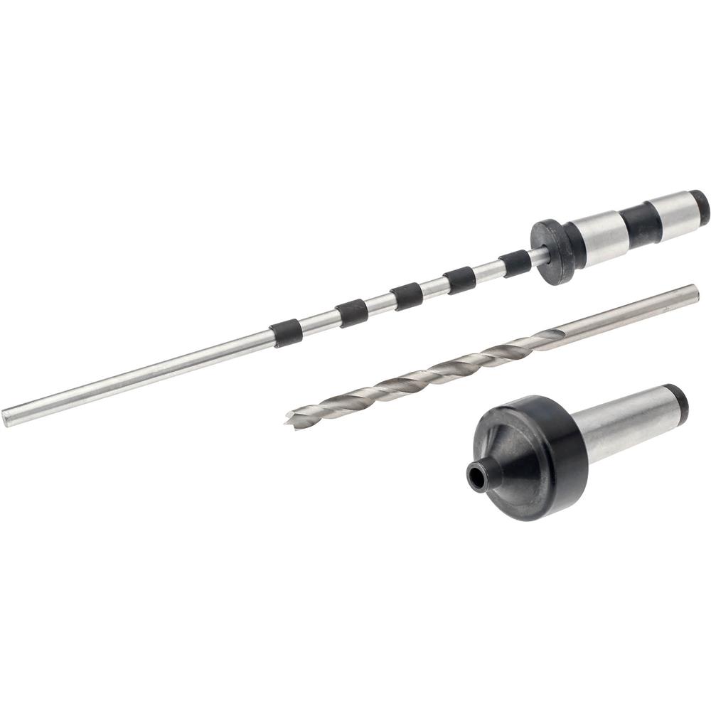 MT2 Pen Mandrel Kit with 5 pc Bush, 7mm Brad Point Drill Bit and Saver