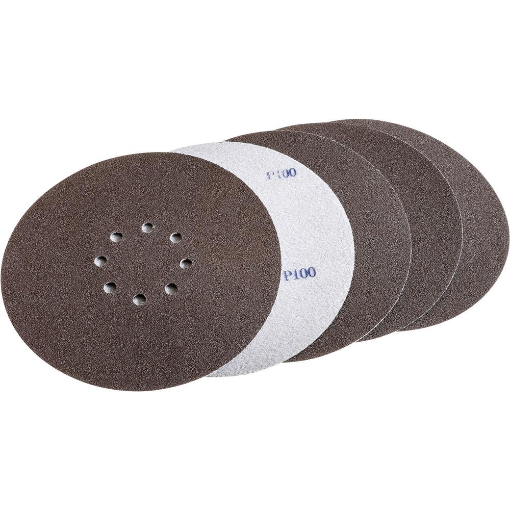 87/8" A/O Drywall Sanding Disc, 100 Grit H&L 8 Hole, 5 pk. Grizzly