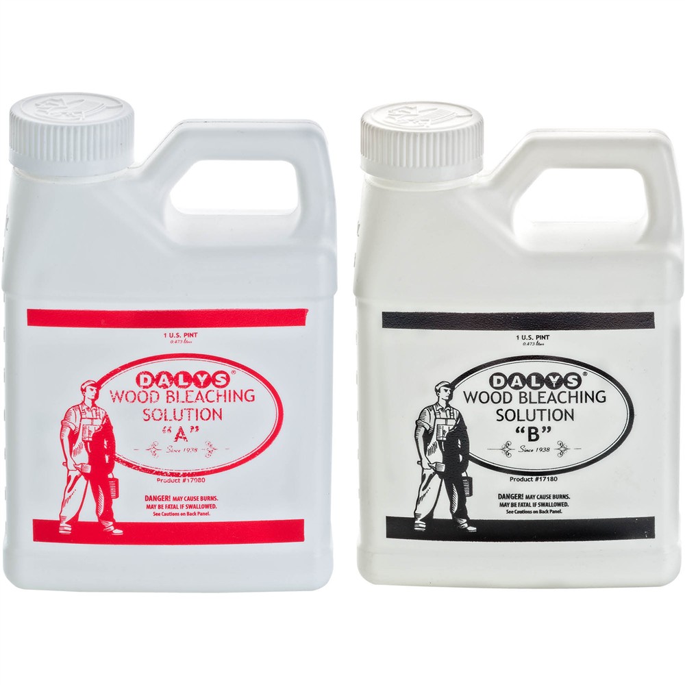 A&B Wood Bleach Kit Pint Grizzly Industrial